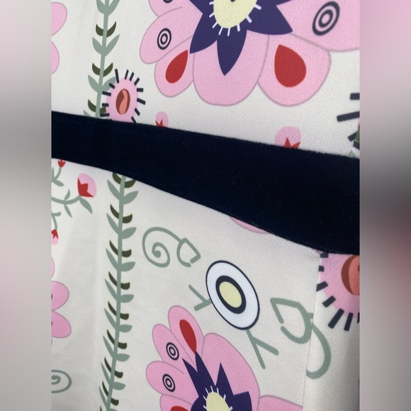 OC Order Plus NWT Floral Women's Velour Pocket Coat - Picture 8 of 9